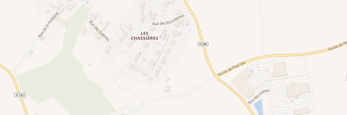 Plan du 9 Rue des Bourdaines à Gémozac