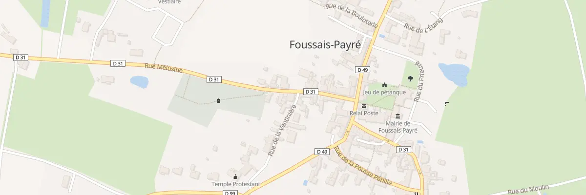 Plan du 2 Rue de la ventinière à Foussais-Payré