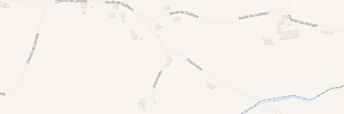 Plan du 91 Che de Pascouau à Hauriet