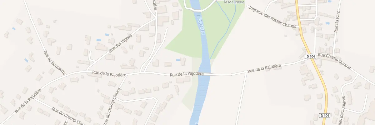 Plan du 10 Rue de la pajotière à Rives-d’Autise
