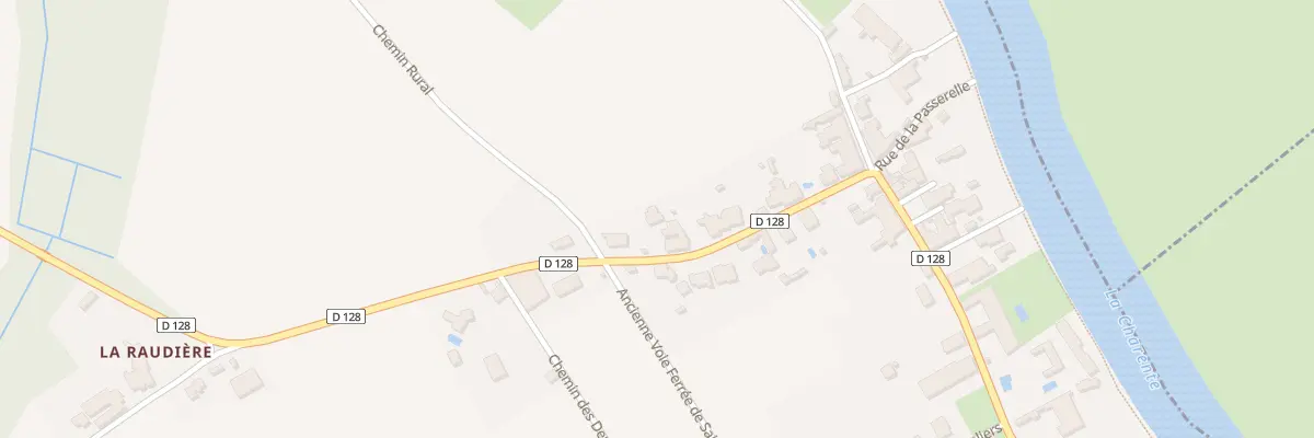 Plan du 22 Rue de la Marine à Crazannes
