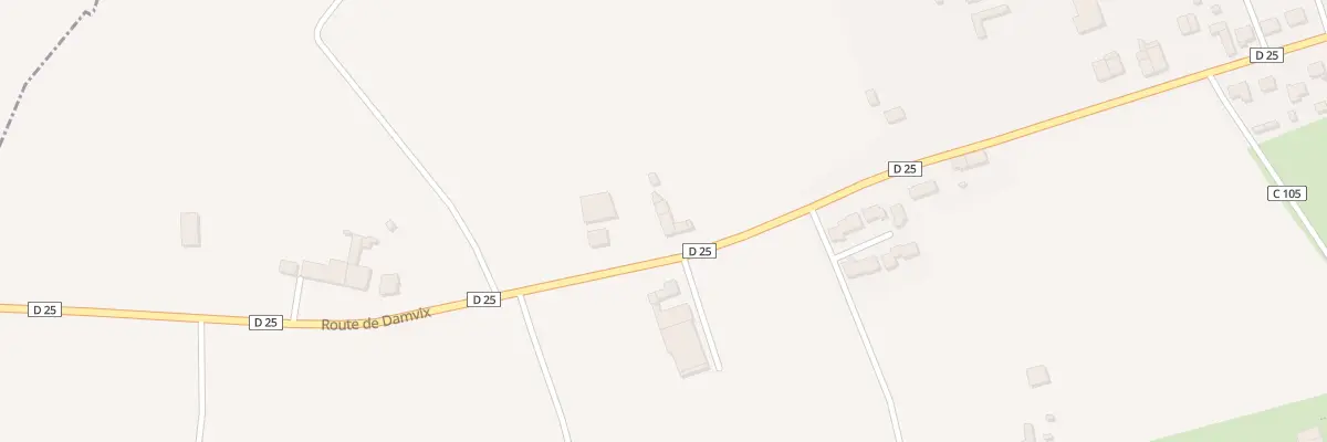 Plan du 22 Rte de Damvix au Mazeau