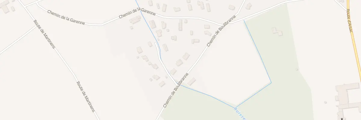 Plan du 35 Che de Boulibranne à Margaux-Cantenac