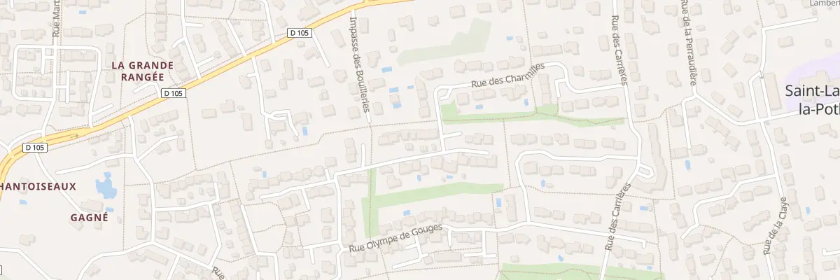 Plan du 12 Rue Germaine Tillion à Saint-Lambert-la-Potherie