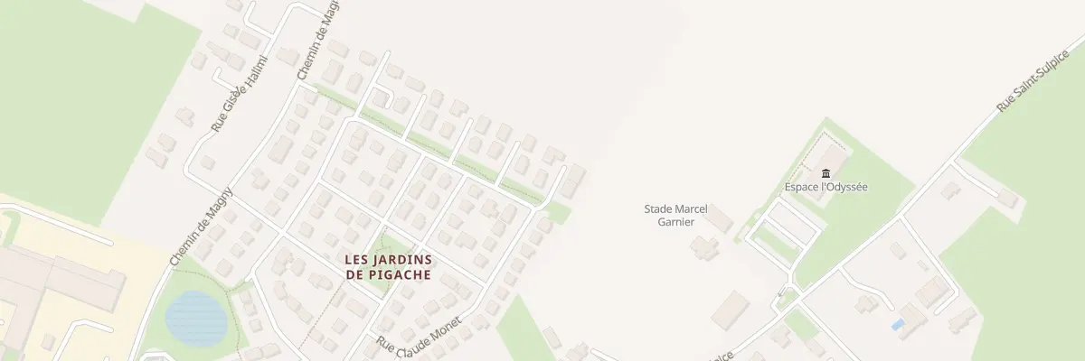Plan du 1 Imp Gustave Caillebotte à Saint-Vigor-le-Grand