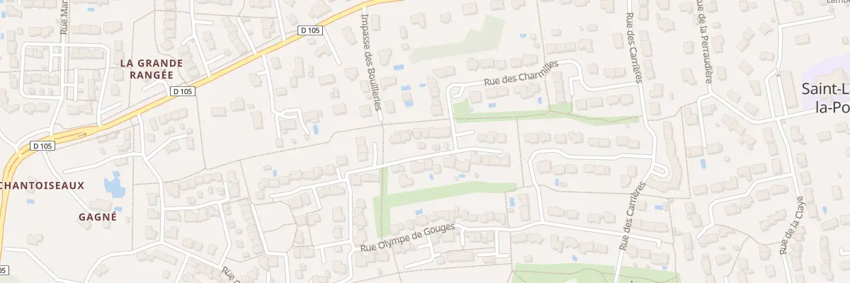 Plan du 14 Rue Germaine Tillion à Saint-Lambert-la-Potherie