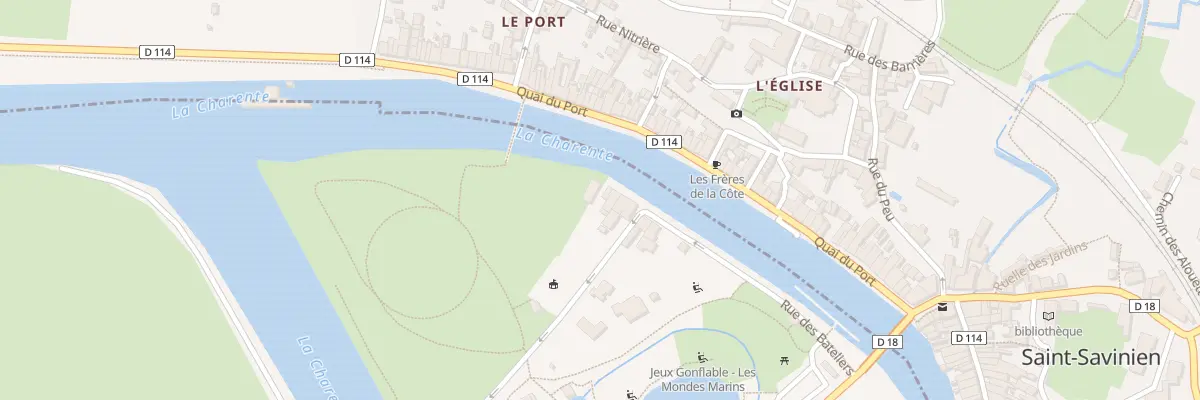 Plan du 6 Rue des Bateliers au Mung