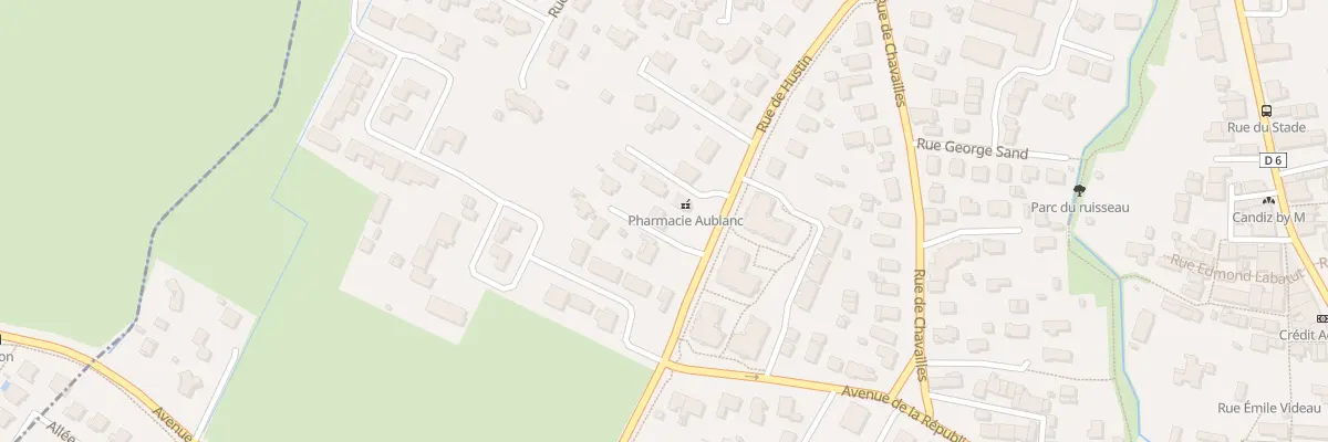Plan du 27 Rue Hustin au Haillan