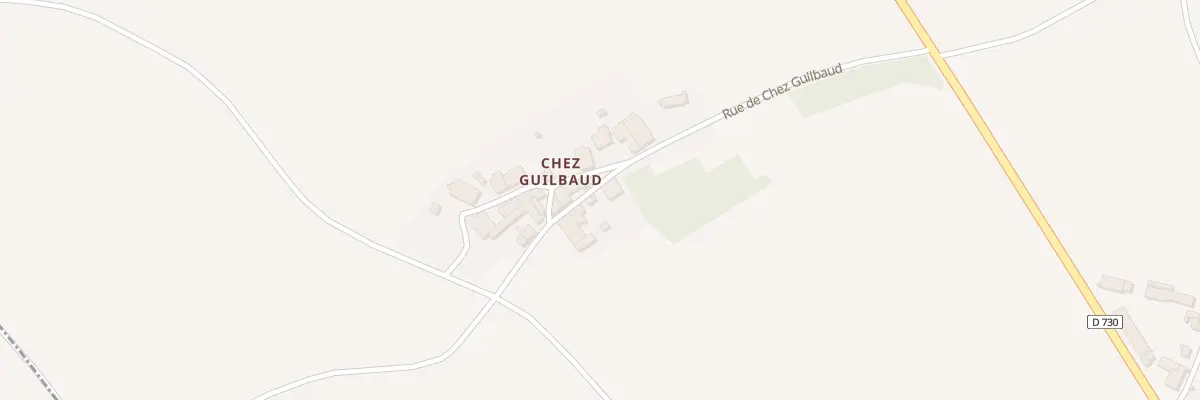 Plan du 23 Rue de chez Guilbaud à Lorignac