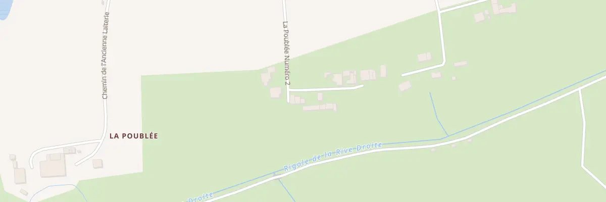 Plan du 5156 La Poublée au Mazeau