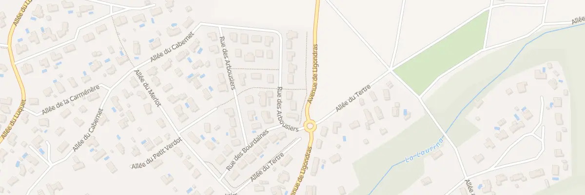 Plan du 5 Rue des Arbousiers à Arsac