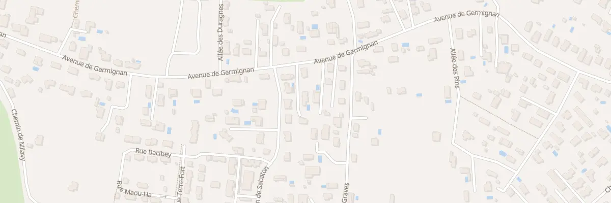 Plan du 53B Av de Germignan au Taillan-Médoc