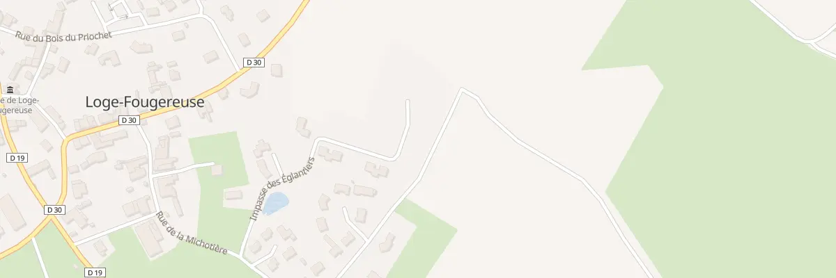 Plan du 20 Imp des Églantiers à Loge-Fougereuse