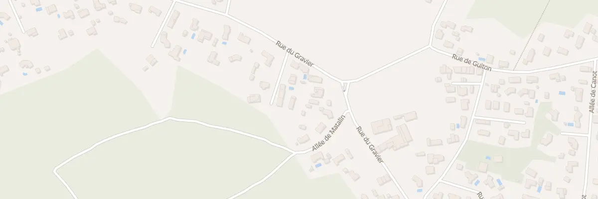 Plan du 45 Rue du Gravier à Arsac