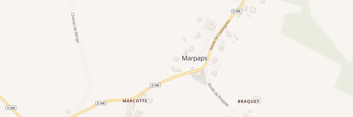 Plan du 130 Pl du Parking à Marpaps