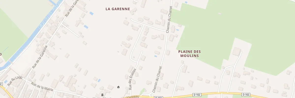 Plan du 10 Rue des Erables à Arçais