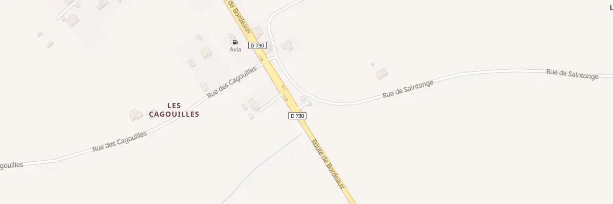 Plan du 6 Rue de Saintonge à Lorignac