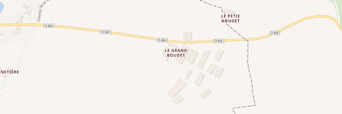 Plan du 42 Le Grand Boudet à Saint-Gilles-des-Marais