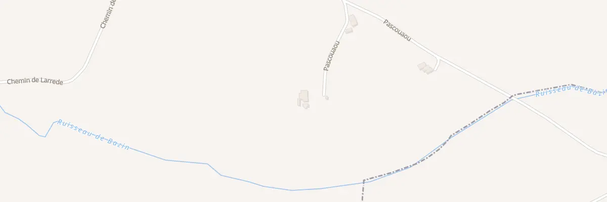 Plan du 60 Pascouaou à Hauriet