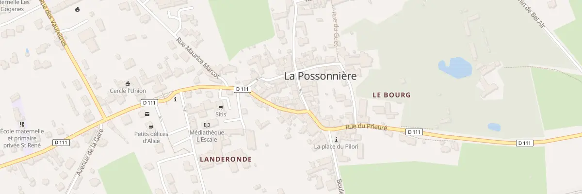 Plan du 2T Rue Saint-René à La Possonnière