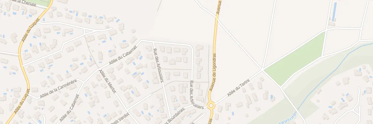 Plan du 8 Rue des Arbousiers à Arsac