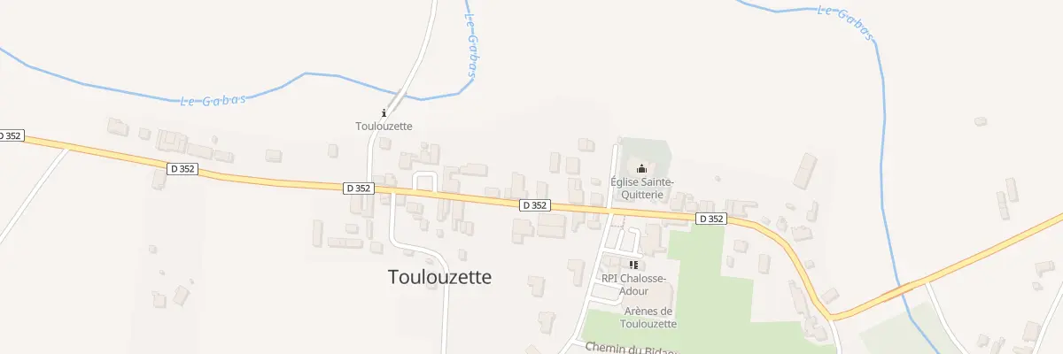 Plan du 94 Rte des Pêcheurs à Toulouzette