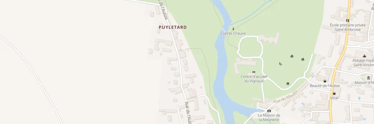 Plan du 34 Rue de l’Autize à Rives-d’Autise
