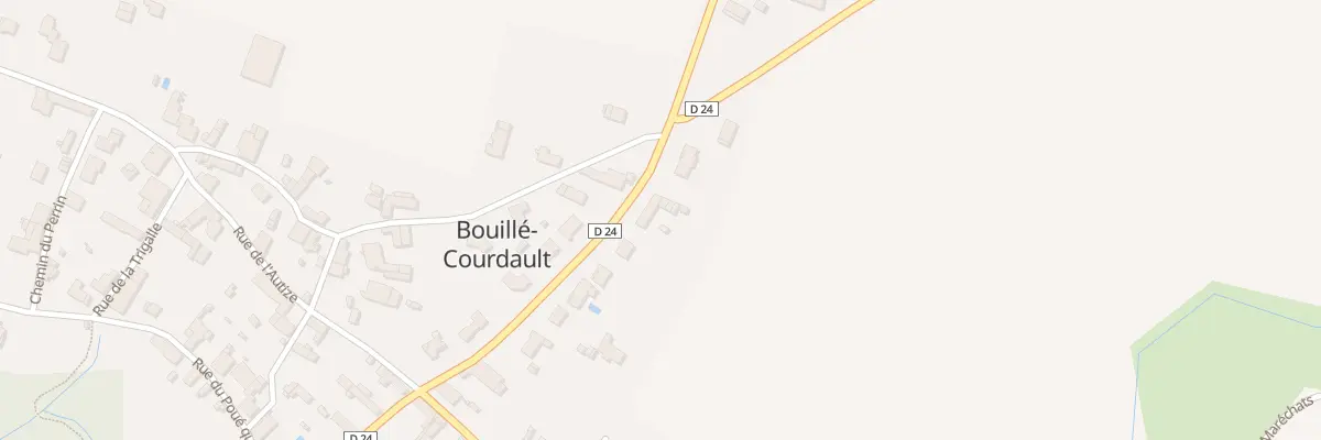 Plan du 42 Rue jacques du fouilloux à Bouillé-Courdault