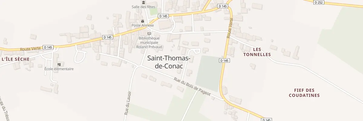 Plan du 2 Lot des Acacias à Saint-Thomas-de-Conac
