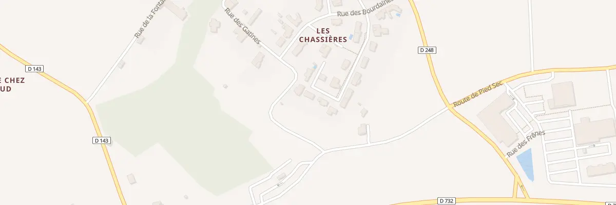 Plan du 21 Rue des Bourdaines à Gémozac