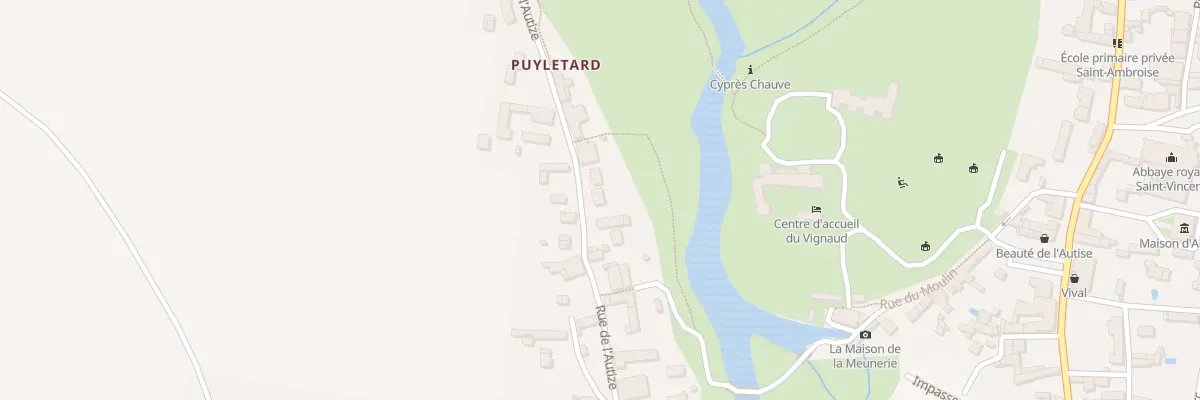 Plan du 32 Rue de l’Autize à Rives-d’Autise