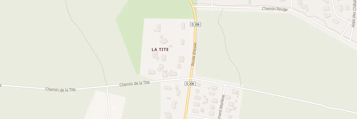 Plan du 1071 Rte d’Arsac au Pian-Médoc