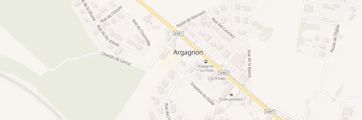 Plan du 62 Rue des Lys à Argagnon