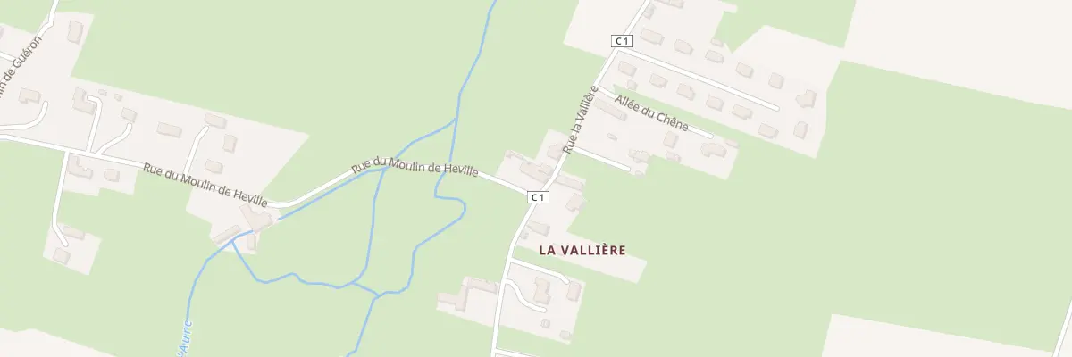 Plan du 2 Rue du Moulin d’Heville à Ellon