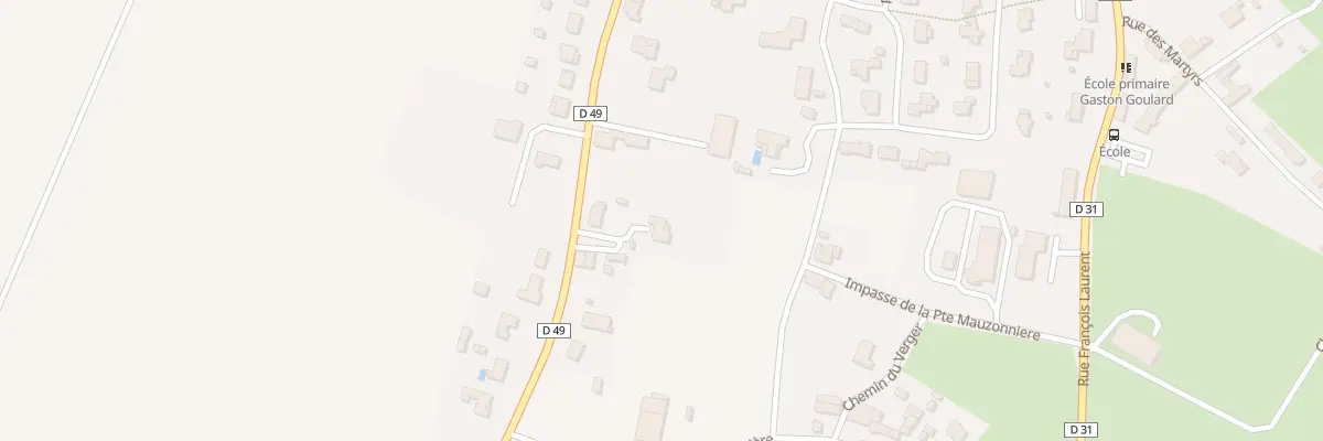 Plan du 5677F Les Ortiers à Foussais-Payré