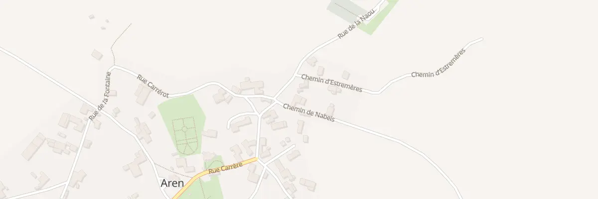 Plan du 3 Che de Nabeis à Aren