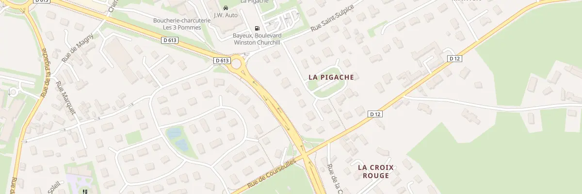 Plan du 8 Res la Pigache à Saint-Vigor-le-Grand