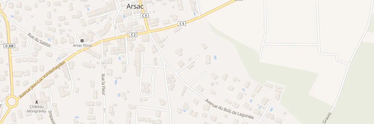 Plan du 37 Rue du Bois de Lagunate à Arsac