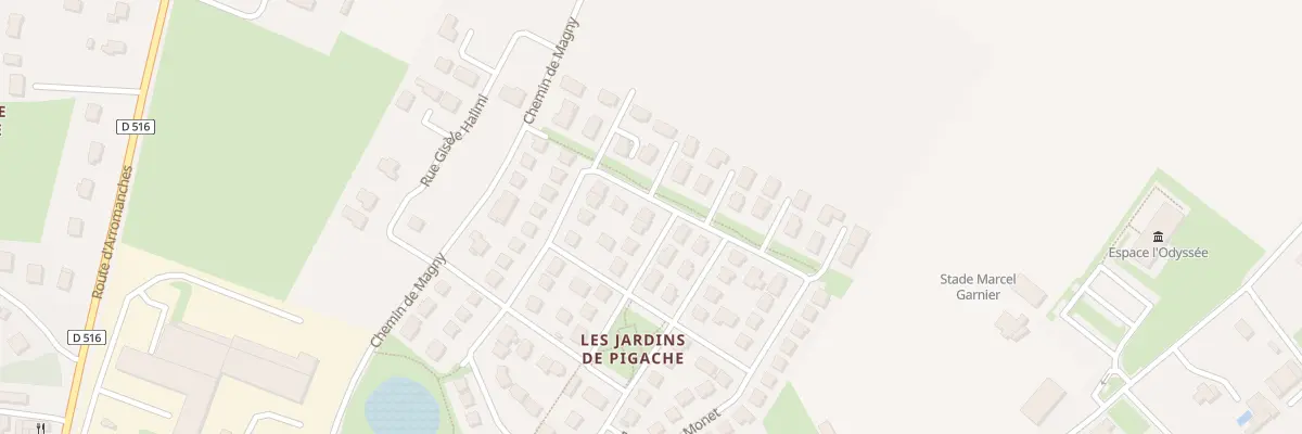 Plan du 13 Rue Pierre-Auguste Renoir à Saint-Vigor-le-Grand