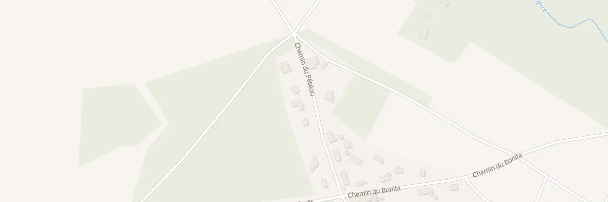 Plan du 18B Che du Peseou à Margaux-Cantenac