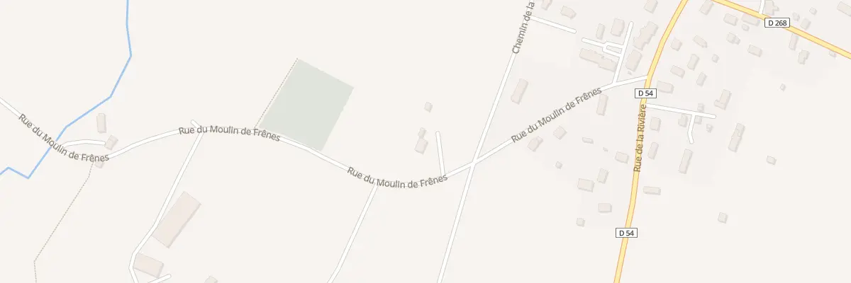 Plan du 6 Rue du Moulin de Frênes à Tinchebray-Bocage