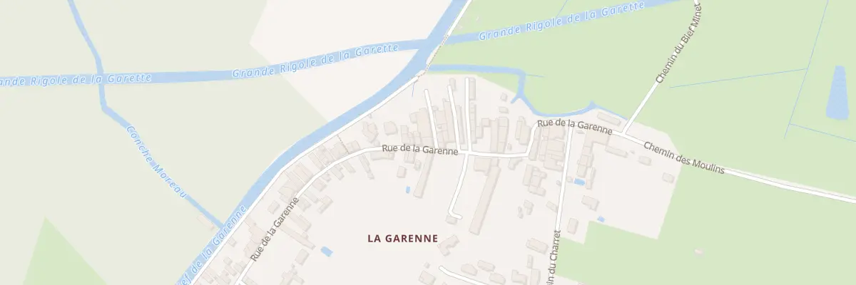 Plan du 91 Rue de la Garenne à Arçais