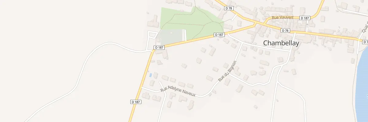 Plan du 15 Rte de Montreuil à Chambellay