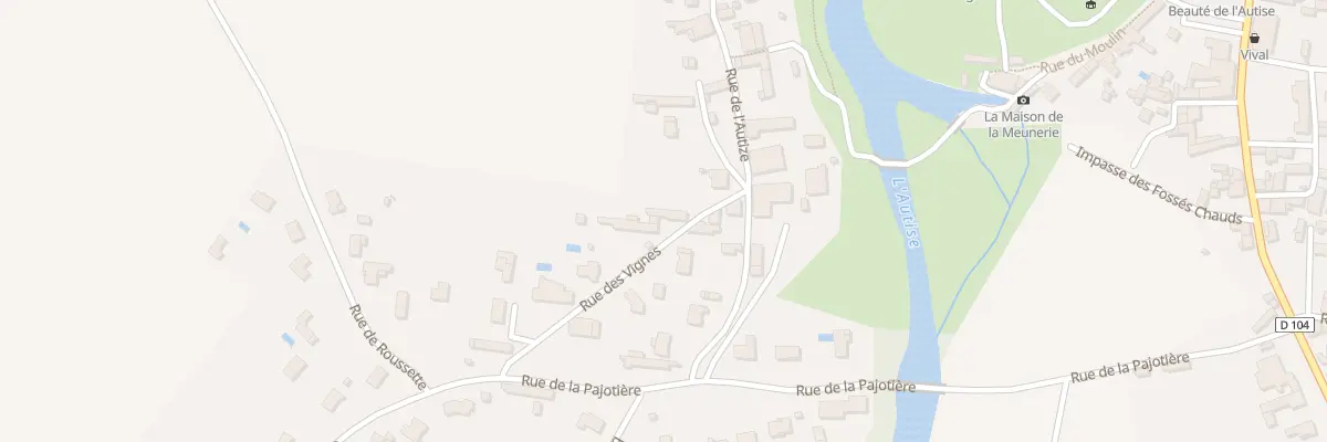 Plan du 11 Rue des vignes à Rives-d’Autise