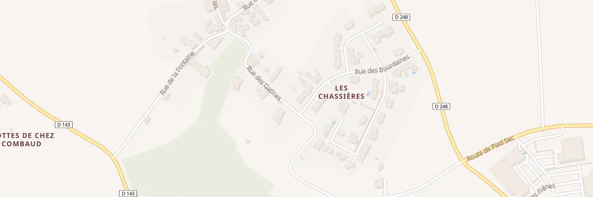 Plan du 30 Rue des Bourdaines à Gémozac