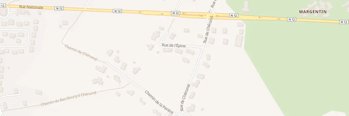 Plan du 5 Rue de l’Epine à Saint-Georges-Buttavent
