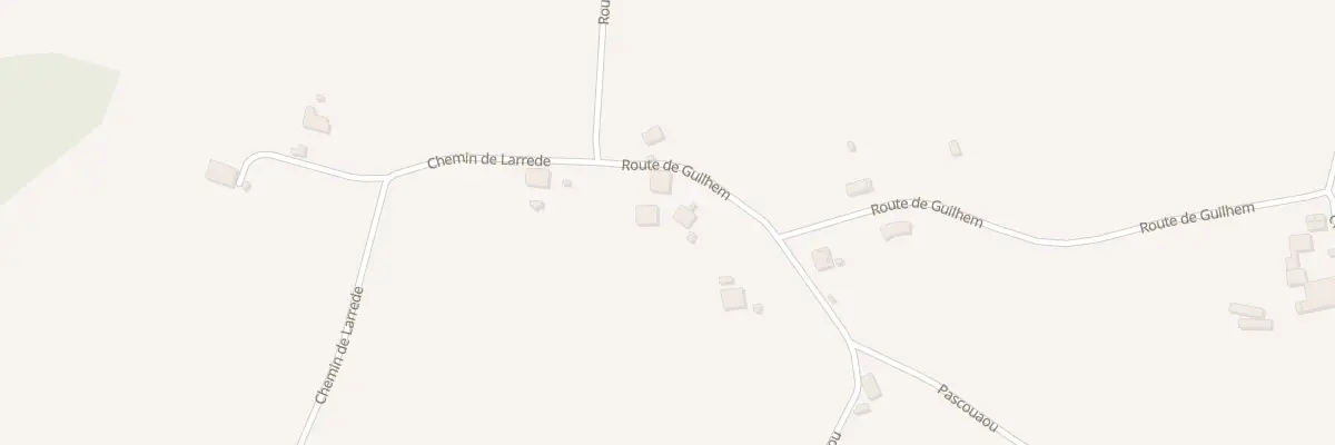 Plan du 346 Rte de Guilhem à Hauriet