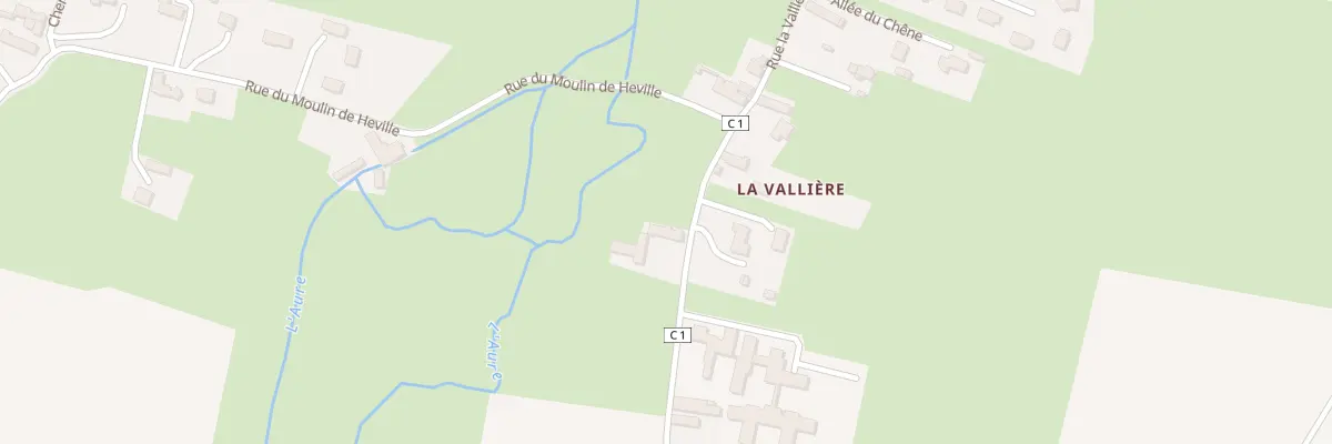 Plan du 3 Rue de la Valliere à Ellon