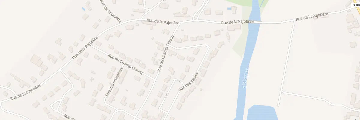 Plan du 4 Rue des saules à Rives-d’Autise