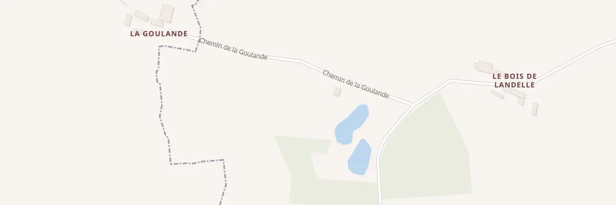 Plan du 1991 Rte de Mortain à Domfront en Poiraie
